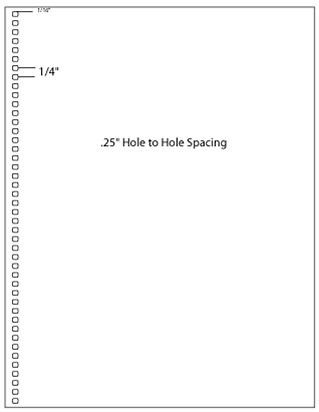 4:1 Spiral 44-Hole Oval Punch