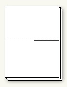 Perf 5 1/2″ from Bottom Creates Two 5 1/2" Forms